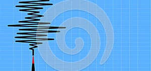 Earthquake background.