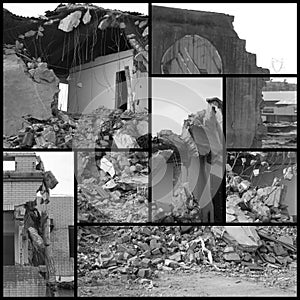 Earthquake Collage