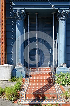 Earthquake damage, Lyttelton, Christchurch, New Zealand