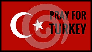 Earthquake in Turkey 2023. Pray for Turkey illustration. The epicenter was Turkey\'s Gaziantep province.