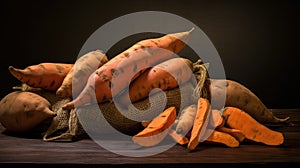 earthy yam sweet potato