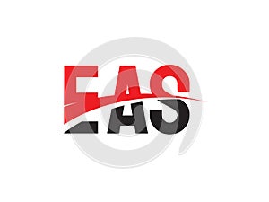 EAS Letter Initial Logo Design Vector Illustration