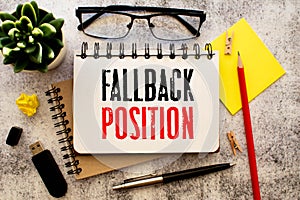 text fallback position Direction to go around. Bypassing obstacles and solving problems. photo