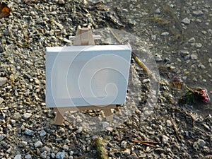 Mini Easel on the coast 2
