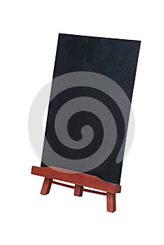 Easel isolated