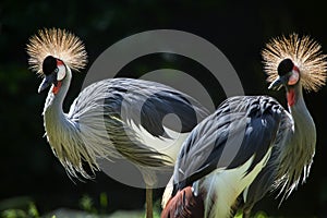 East African crowned crane Balearica regulorum gibbericeps