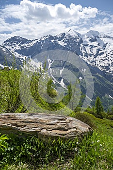 East Alpes at the Ferleiten area in Austria