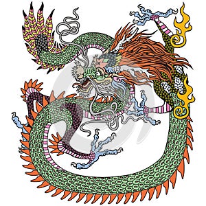 East Asian dragon. Celestial Feng Shui animal