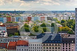 East Berlin, Germany Apartment Blocks Skyline