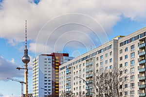 East berlin plattenbau architecture germany