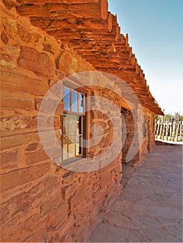 East Cabin and Corral at Pipe Spring National Monument