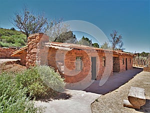 East Cabin and Corral at Pipe Spring National Monument