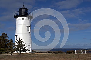 East Chop Lighthouse leads boats of the choppy waters to safety