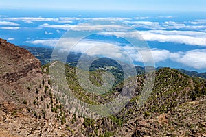 East coast of Island La Palma, Canary Islands, Spain, Europe