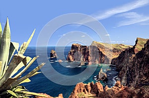 East coast of Madeira island, Ponta de Sao Loure