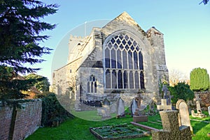 East end of historic English church