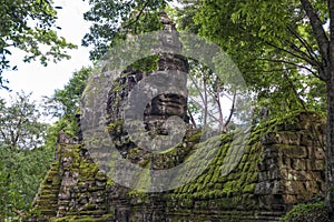 East gate Angkor Thom, Cambodia