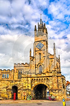 East Gate and St Peter Chapel in Warwick, England