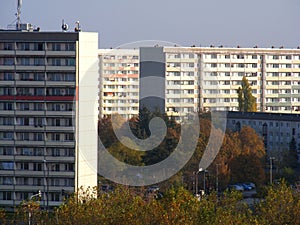 East German Plattenbau photo