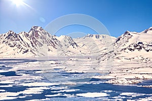 East Greenland coastline