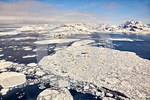 East Greenland landscape