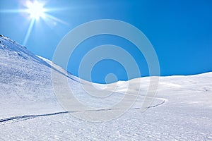 East Greenland landscape