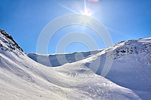 East Greenland landscape