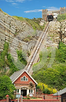 East hill lift hastings england