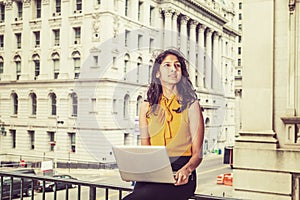 East Indian American Business Woman in New York.