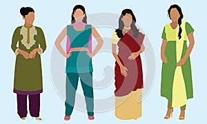 East Indian Women