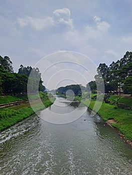 East Jakarta Flood Canal Park. Commonly Called banjir Kanal TImur