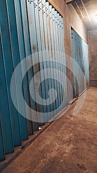 East Java, 28 - 10 - 2025The iron door is rusty and still strong