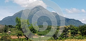 East java mountains view