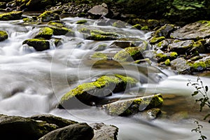 East Lyn river, Watersmeet, North Devon, UK