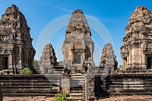 East Mebon temple in the Angkor Wat complex in Siem Reap, Cambodia.