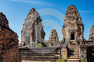 East Mebon temple in the Angkor Wat complex in Siem Reap, Cambodia.