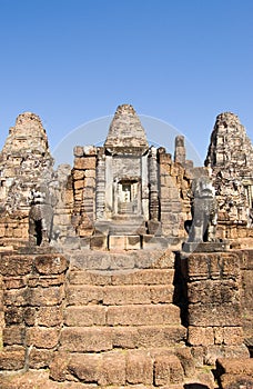 East Mebon temple steps, Angkor, Cambodia