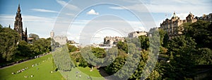 East Princes Street Gardens, Edinburgh, Scotland photo