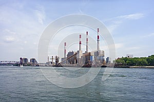 East River and the Ravenswood power plant