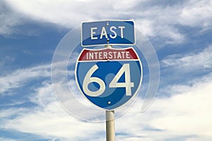 East on Route Interstate 64