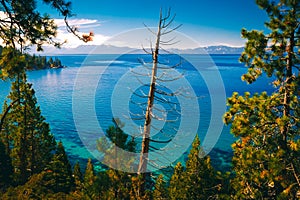 East shores of Lake Tahoe