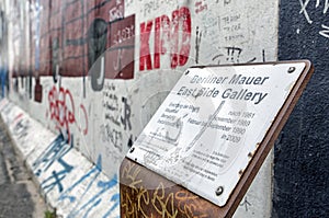 East side gallery. Berlin wall., Germany