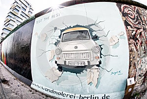 East side gallery. Berlin wall, Germany