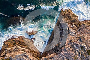 East Sydney headland cliffs coastline