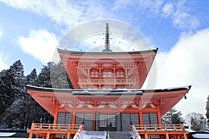 East tower of Enryaku temple