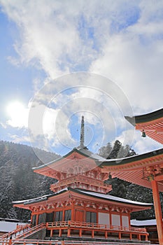 East tower of Enryaku temple