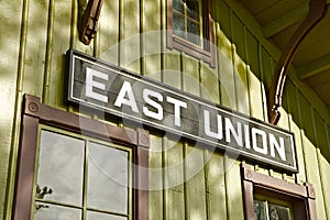 East Union Sign