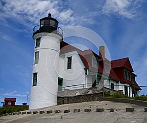 East View of Point Betsie Lighthouse