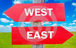 East or west
