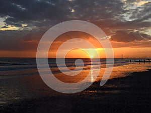 East Wittering sunset West Sussex